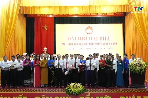 Đại hội đại biểu Mặt trận Tổ quốc huyện Lang Chánh lần thứ XVI, nhiệm kỳ 2024 - 2029