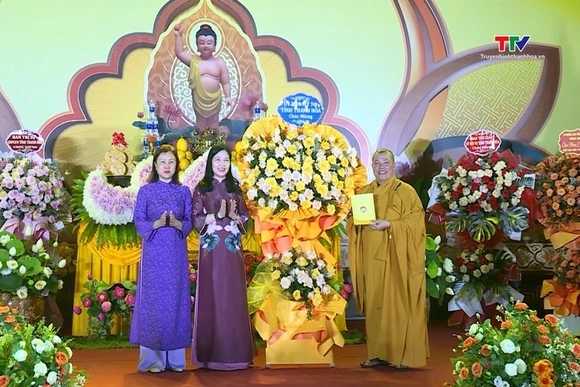 Ban trị sự Giáo hội Phật giáo thị xã Bỉm Sơn tổ chức Đại lễ Phật đản Phật lịch 2568