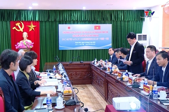 Đẩy mạnh hợp tác phát triển thể thao giữa hai tỉnh Thanh Hóa và Niigata (Nhật Bản)