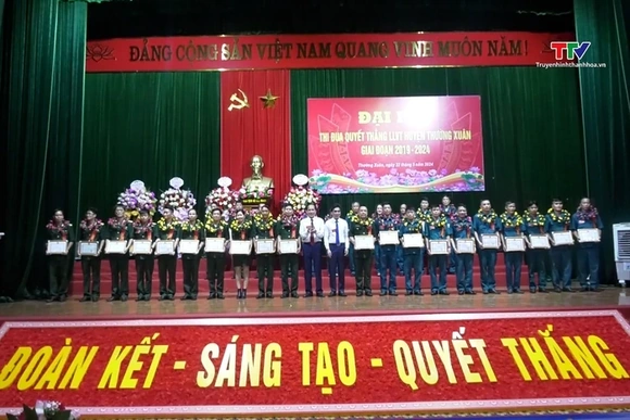 Thường Xuân: Đại hội Thi đua Quyết thắng lực lượng vũ trang, giai đoạn 2019 – 2024
