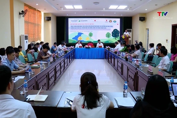 Khởi động dự án tăng cường khả năng thích ứng với biến đổi khí hậu