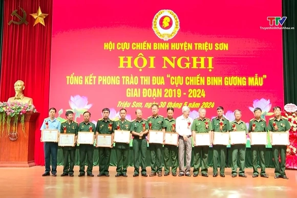 Triệu Sơn tổng kết phong trào thi đua Cựu chiến binh gương mẫu