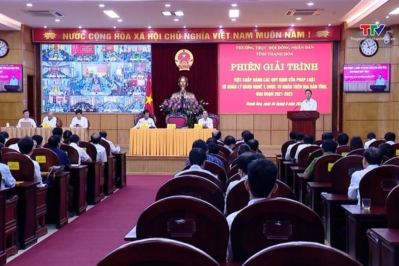 Giải trình về việc chấp hành các quy định của pháp luật về quản lý hành nghề y, dược tư nhân