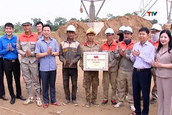 Thanh Hóa chung sức đồng lòng vì công trình trọng điểm Quốc gia đường dây 500kV mạch 3