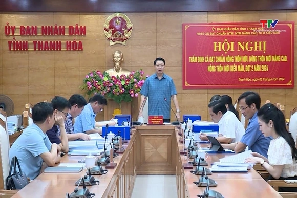Thẩm định nông thôn mới, nông thôn mới nâng cao, nông thôn mới kiểu mẫu đợt 2 năm 2024