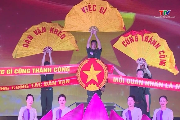 Hội thi Dân vận khéo Quân khu 4, cụm thi số 1