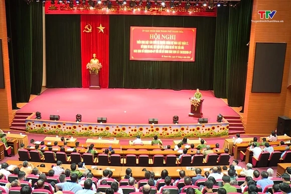 UBND thành phố Thanh Hóa tổ chức hội nghị triển khai Luật Căn cước