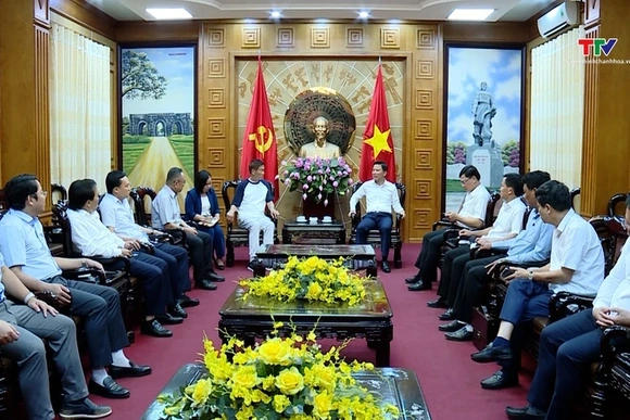Bí thư Tỉnh ủy tiếp Chủ tịch Tập đoàn Hoa Lợi