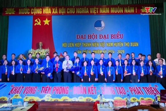 Đại hội đại biểu Hội Liên hiệp Thanh niên huyện Thọ Xuân lần thứ VI nhiệm kỳ 2024 - 202