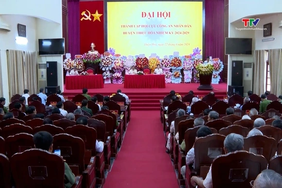 Đại hội Hội Cựu Công an Nhân dân huyện Thiệu Hoá, nhiệm kỳ 2024 – 2028