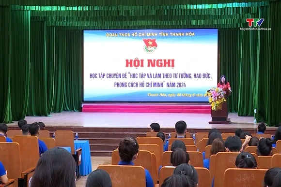 Tỉnh đoàn triển khai  chuyên đề học tập và làm theo tư tưởng, đạo đức, phong cách Hồ Chí Minh