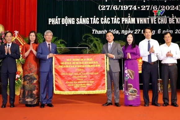 Kỷ niệm 50 năm ngày thành lập Hội Văn học Nghệ thuật Thanh Hóa