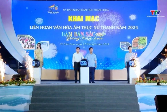 Khai mạc Liên hoan văn hóa ẩm thực xứ Thanh năm 2024