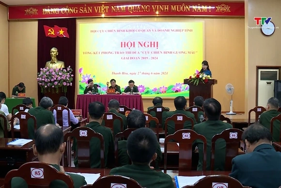 Tổng kết phong trào thi đua "Cựu chiến binh gương mẫu"