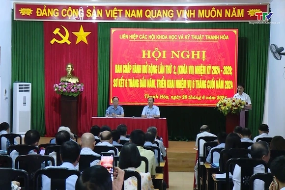 Liên hiệp các hội Khoa học và Kỹ thuật Thanh Hóa sơ kết nhiệm vụ 6 tháng đầu năm 2024
