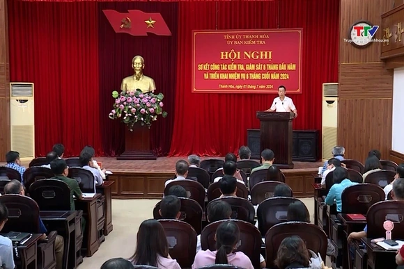 Sơ kết công tác kiểm tra, giám sát 6 tháng năm 2024