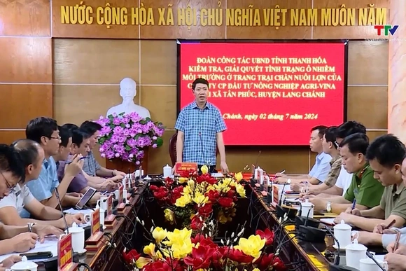 Giải quyết dứt điểm tình trạng ô nhiễm từ Trang trại chăn nuôi  tại huyện Lang Chánh