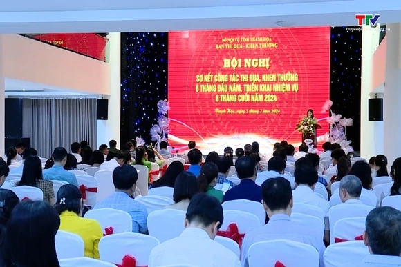 Sơ kết công tác thi đua khen thưởng 6 tháng đầu năm 2024