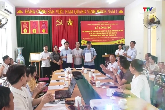 Lễ công bố quy hoạch bảo tồn, tôn tạo di tích lịch sử - văn hóa địa điểm Hội thề Lũng Nhai