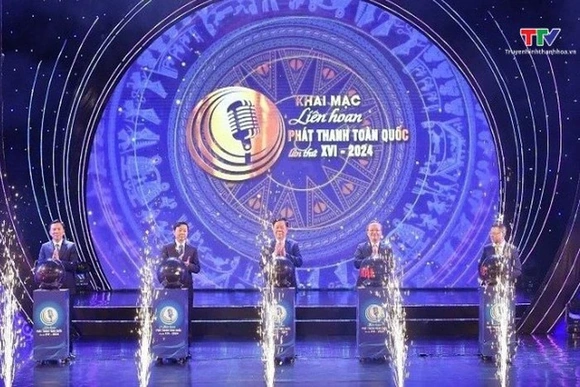 Khai mạc Liên hoan Phát thanh toàn quốc lần thứ XVI