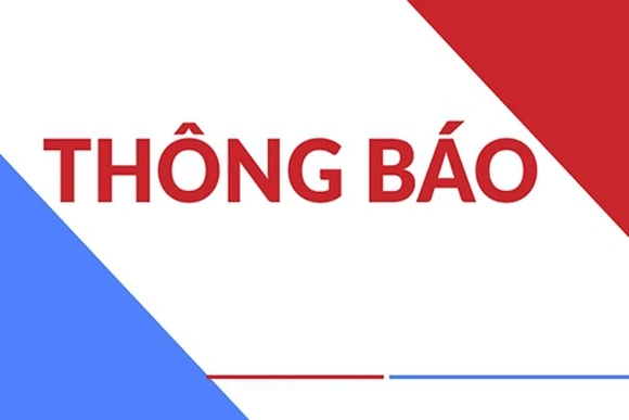 Thông báo thay đổi thời gian tiếp công dân định kỳ tháng 7/2024