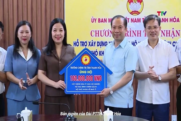 Tiếp nhận kinh phí hỗ trợ xây dựng nhà ở