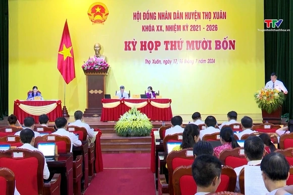 Kỳ họp thứ 14, Hội đồng nhân dân huyện Thọ Xuân khóa XX, nhiệm kỳ 2021 – 2026
