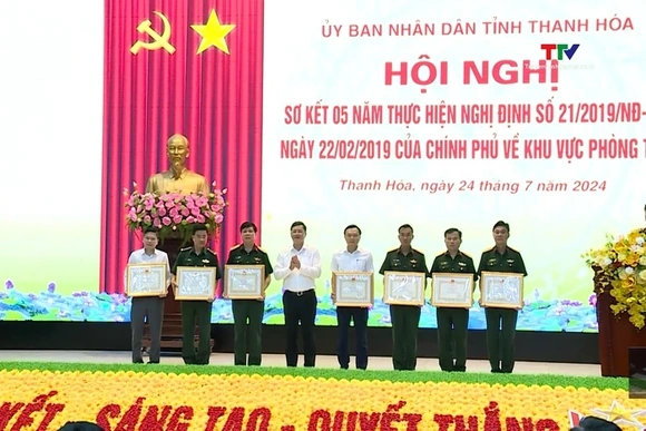 Sơ kết 5 năm thực hiện Nghị định số 21 của Chính phủ về khu vực phòng thủ