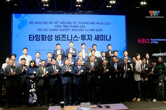 Hội nghị kết nối, xúc tiến đầu tư Thanh Hoá – Hàn Quốc