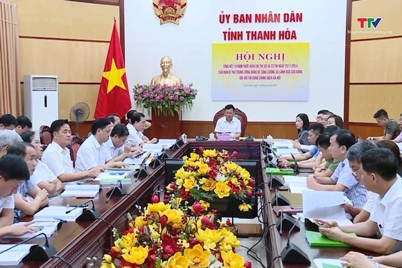 Tổng kết 10 năm thực hiện Chỉ thị số 40 của Ban Bí thư