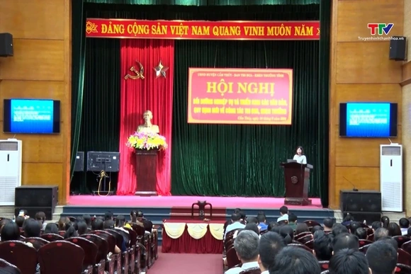 Tập huấn nghiệp vụ công tác thi đua, khen thưởng năm 2024