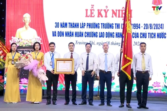 Phường Trường Thi kỷ niệm 30 năm thành lập