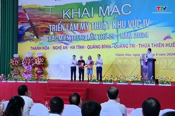 Khai mạc triển lãm mỹ thuật khu vực IV Bắc miền Trung
lần thứ 29 - năm 2024