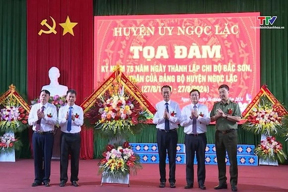 Kỷ niệm 75 năm ngày thành lập chi bộ Bắc Sơn, tiền thân Đảng bộ huyện Ngọc Lặc