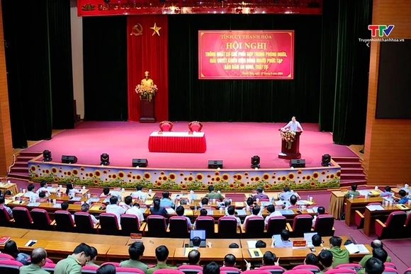 Phối hợp phòng ngừa, giải quyết khiếu kiện đông người, phức tạp bảo đảm an ninh trật tự