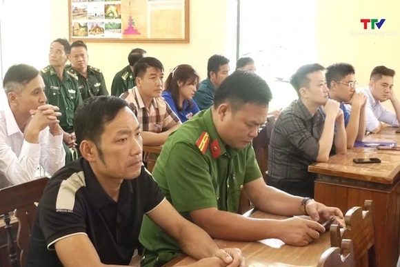 Đồn Biên phòng Bát Mọt huyện Thường Xuân triển khai xây dựng mô hình điểm "Bản sáng vùng bi