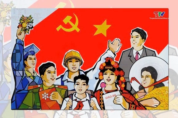 Thi sáng tác tranh cổ động tuyên truyền kỷ niệm 95 năm Ngày thành lập Đảng