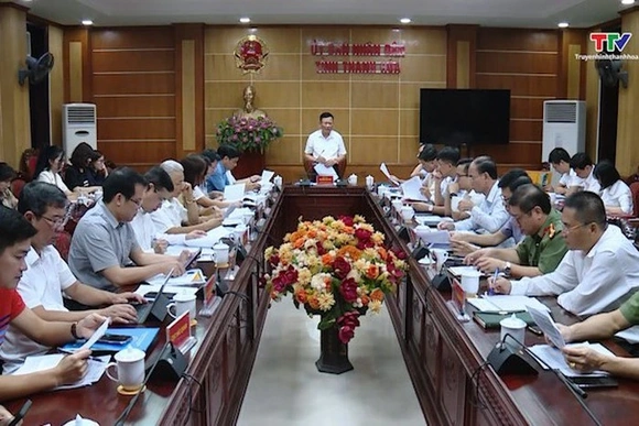Chuẩn bị tổ chức Lễ tôn vinh doanh nghiệp, doanh nhân tiêu biểu tỉnh Thanh Hóa