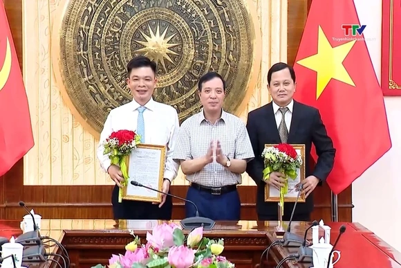 Công bố các quyết định của Ban Thường vụ Tỉnh uỷ về công tác cán bộ