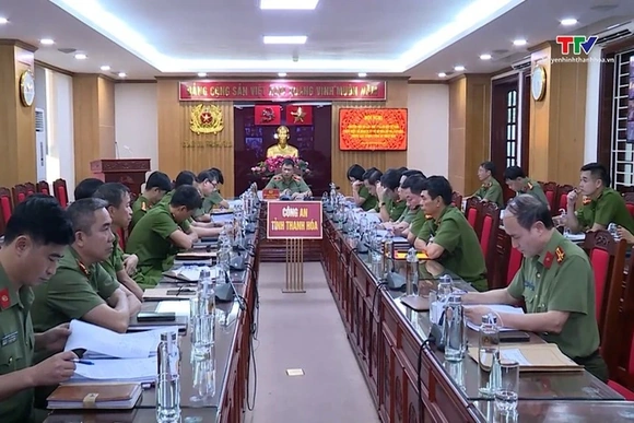 Hội nghị trực tuyến về chuyển đổi số trong Công an Nhân dân