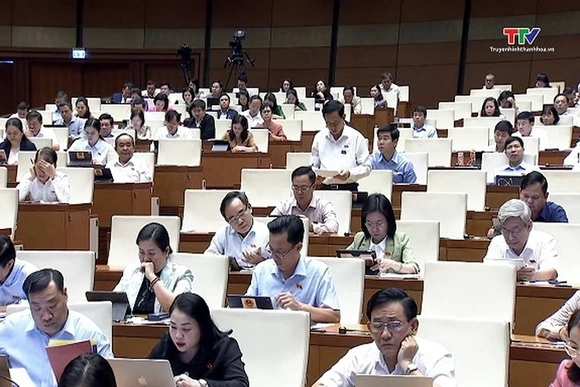 Đại biểu Quốc hội góp ý về một số nội dung còn ý kiến khác nhau của dự thảo Luật