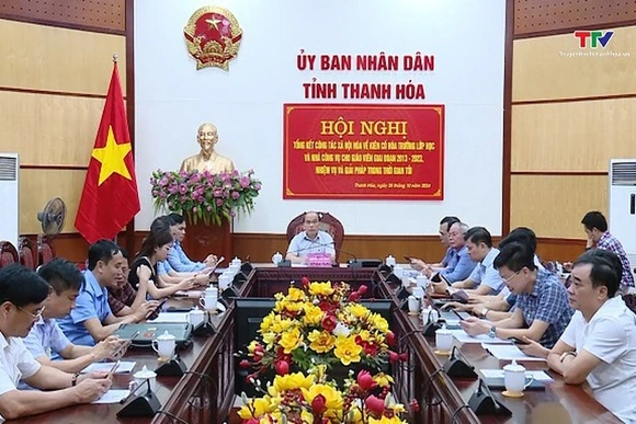 Huy động nguồn lực xã hội hóa để kiên cố hóa trường lớp