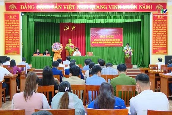 Tổ đại biểu HĐND tỉnh tiếp xúc cử tri huyện Như Xuân