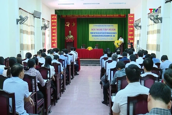 Tập huấn phương pháp tính các chỉ tiêu chủ yếu trong Báo cáo chính trị Đại hội Đảng bộ cấp huyện