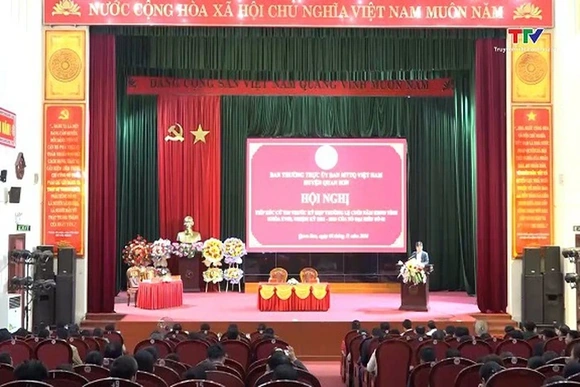 Đại biểu HĐND tỉnh tiếp xúc cử tri huyện Quan Sơn