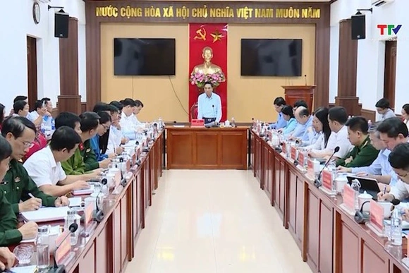 Bí thư Tỉnh ủy Nguyễn Doãn Anh thăm và làm việc tại huyện Mường Lát
