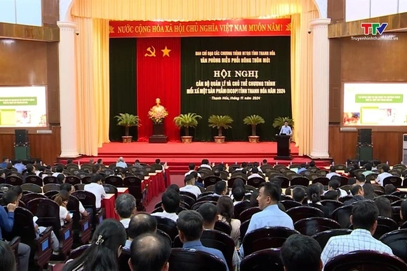 Tập huấn cho cán bộ quản lý và chủ thể chương trình mỗi xã một sản phẩm năm 2024