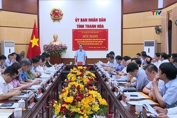 Triển khai Nghị quyết 1238 về sắp xếp đơn vị hành chính tỉnh Thanh Hoá
