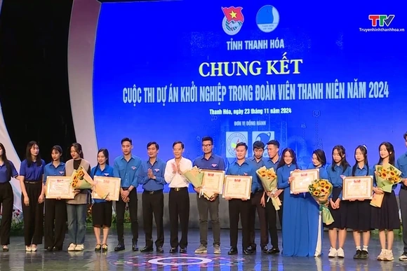 Chung kết Cuộc thi "Dự án khởi nghiệp trong đoàn viên thanh niên tỉnh Thanh Hóa" n