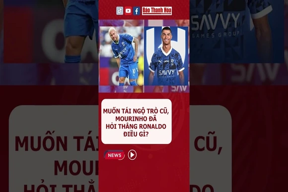 Muốn tái ngộ trò cũ, Mourinho đã hỏi thẳng Ronaldo điều gì? #mourinho #ronaldo